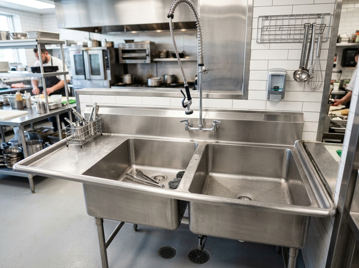 Commercial sink units